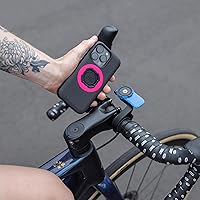 Vista 6 de Quad Lock Soporte de teléfono para manillar delantero (V3) con funda para teléfono MAG para iPhone 16 Pro Max