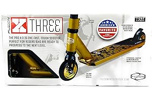 Fuzion Gold Pro X-3 2-Wheel Scooter - The Leading Edge of Scootering