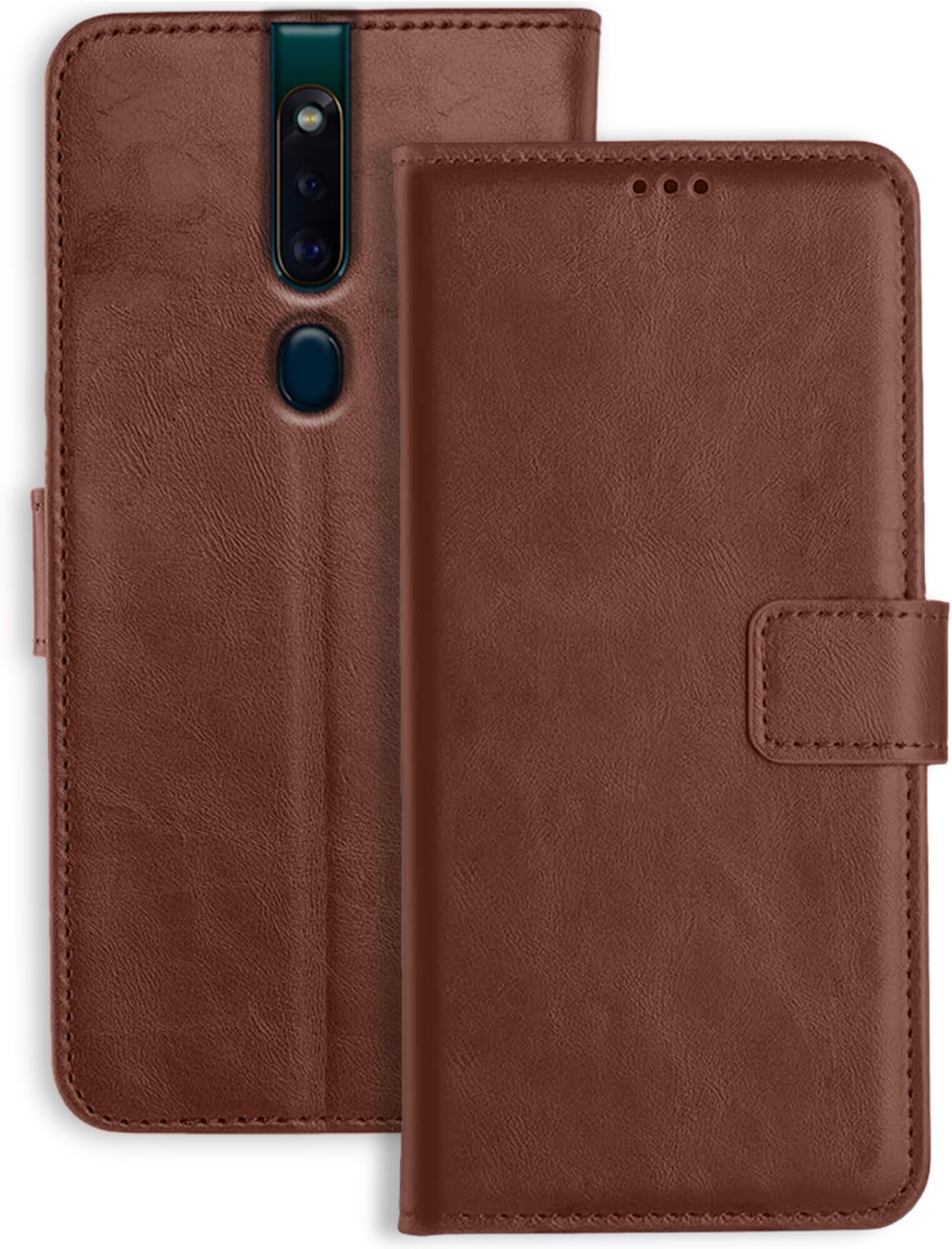 Orosky Oppo F21 Pro 4G Flip Cover Leather Finish Inside Pockets