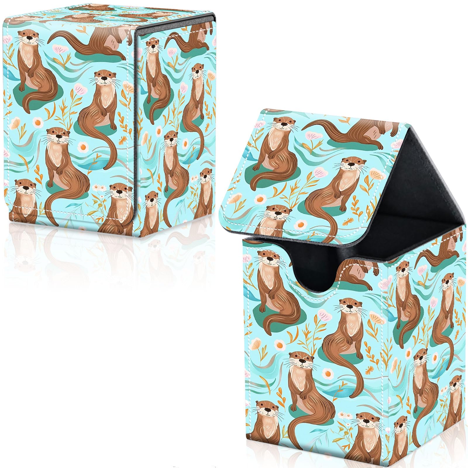 Amazon.com: Qindaiwen Card Deck Box for Trading Cards, MTG Deck