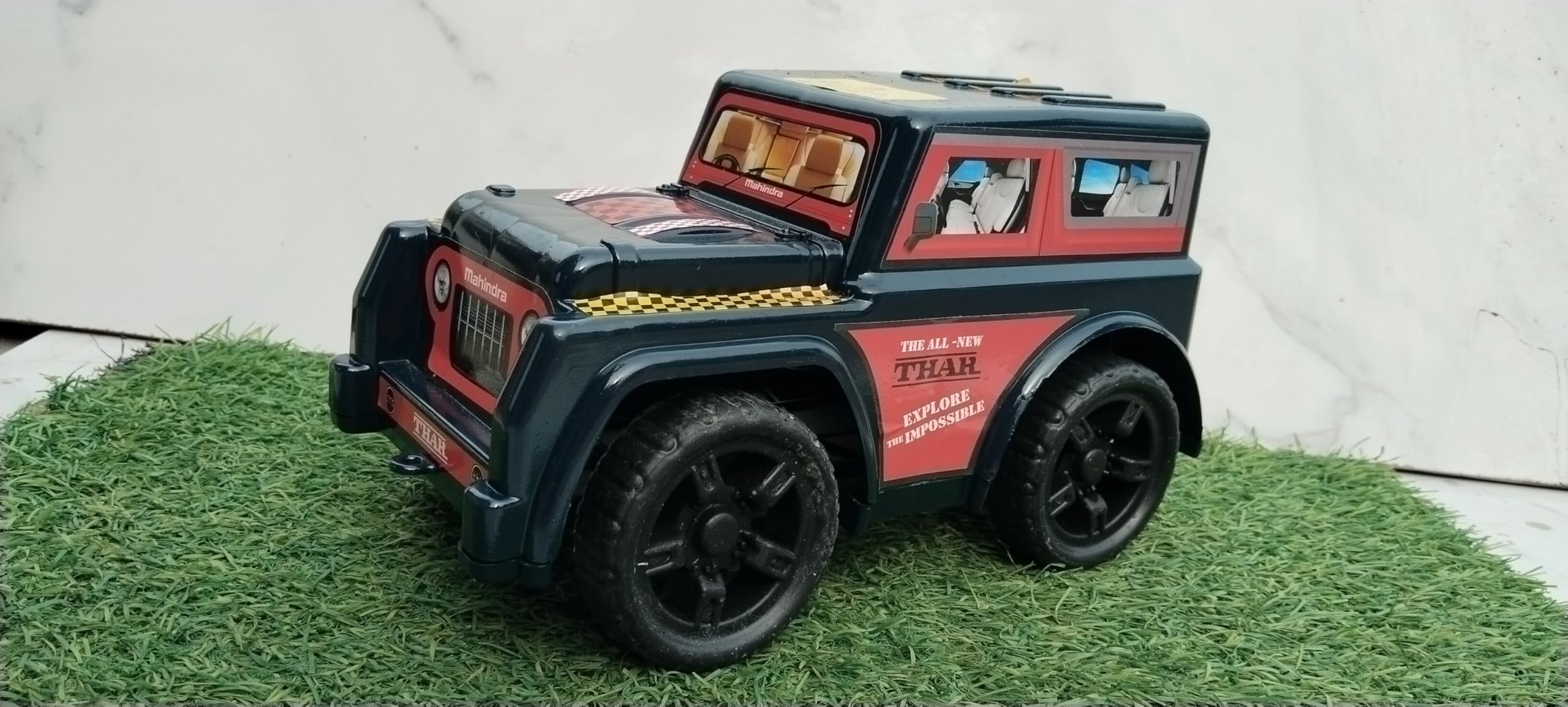 MH Toy Car for Kids New Explorer Adventure Jeep 4x4 Look Like Thar Gypsy Sports Off Road Car Toys for Kids | Kids Toys | BLACK (B0D8YWHKLF) Amazon Price History, Amazon Price Tracker