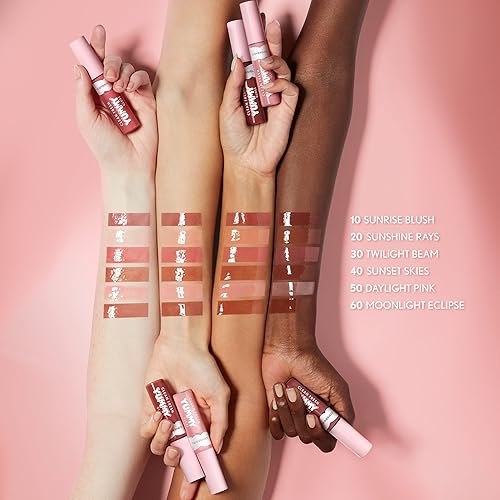 Miniatura 4 de COVERGIRL Clean Fresh Yummy Gloss Daylight Collection Brillo de labios, hidratante, brillo brillante, fórmula vegana, Sunshine Rays 20, 0.33 onzas