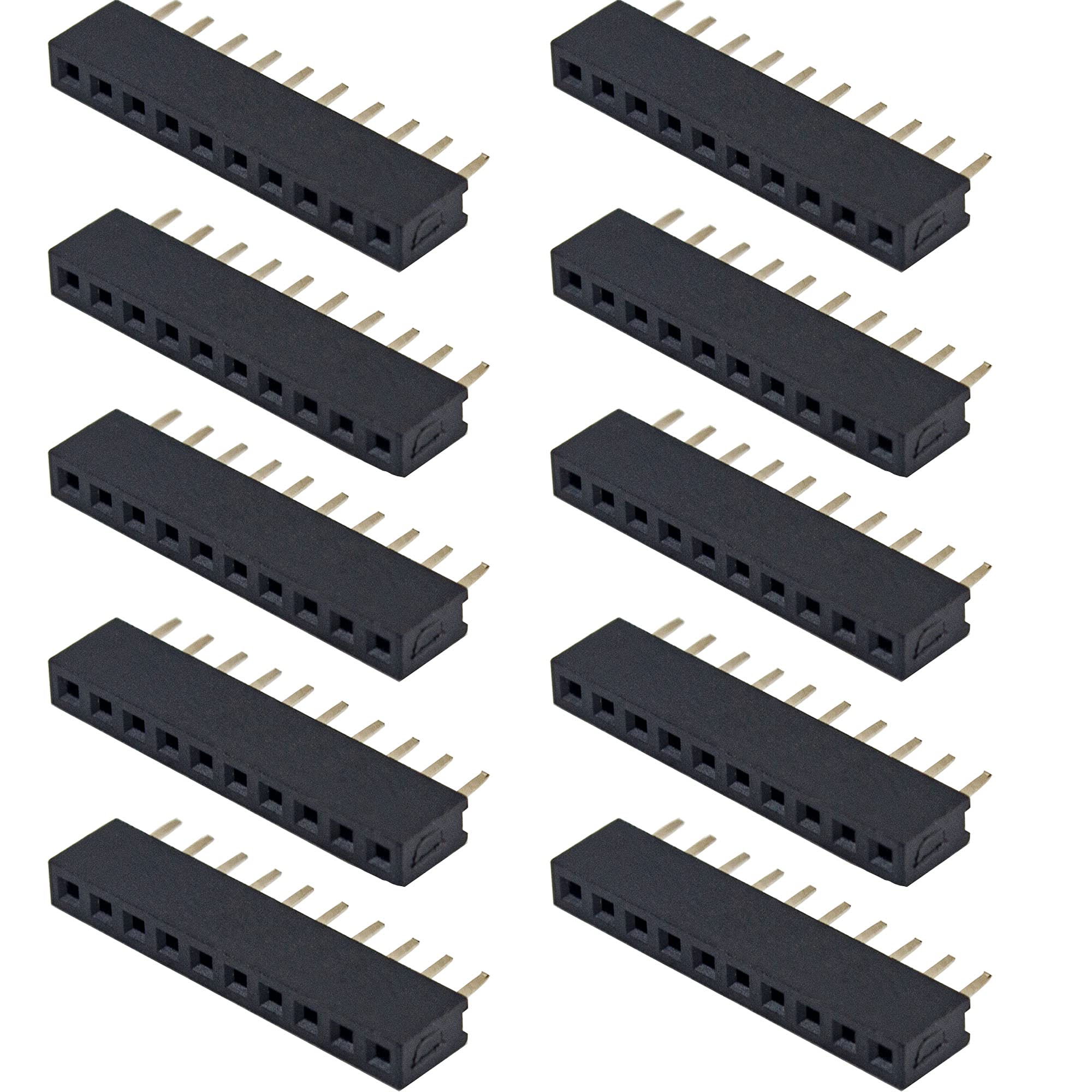 Buy 10pcs 2mm 10 Pin Socket Header for XBee Module Female Pin Header 10