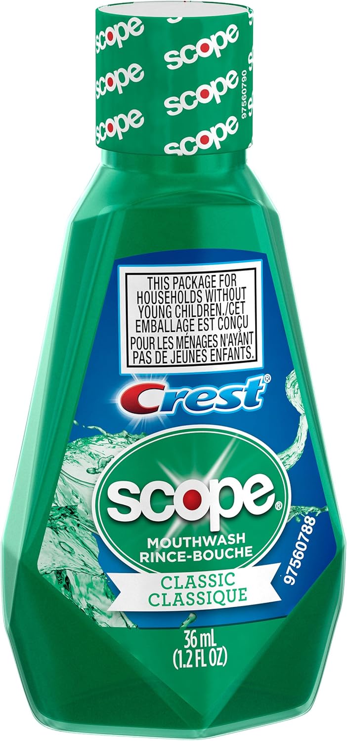 Scope Mouthwash 44 ml Original Mint (Pack of 12) Amazon.ca Health