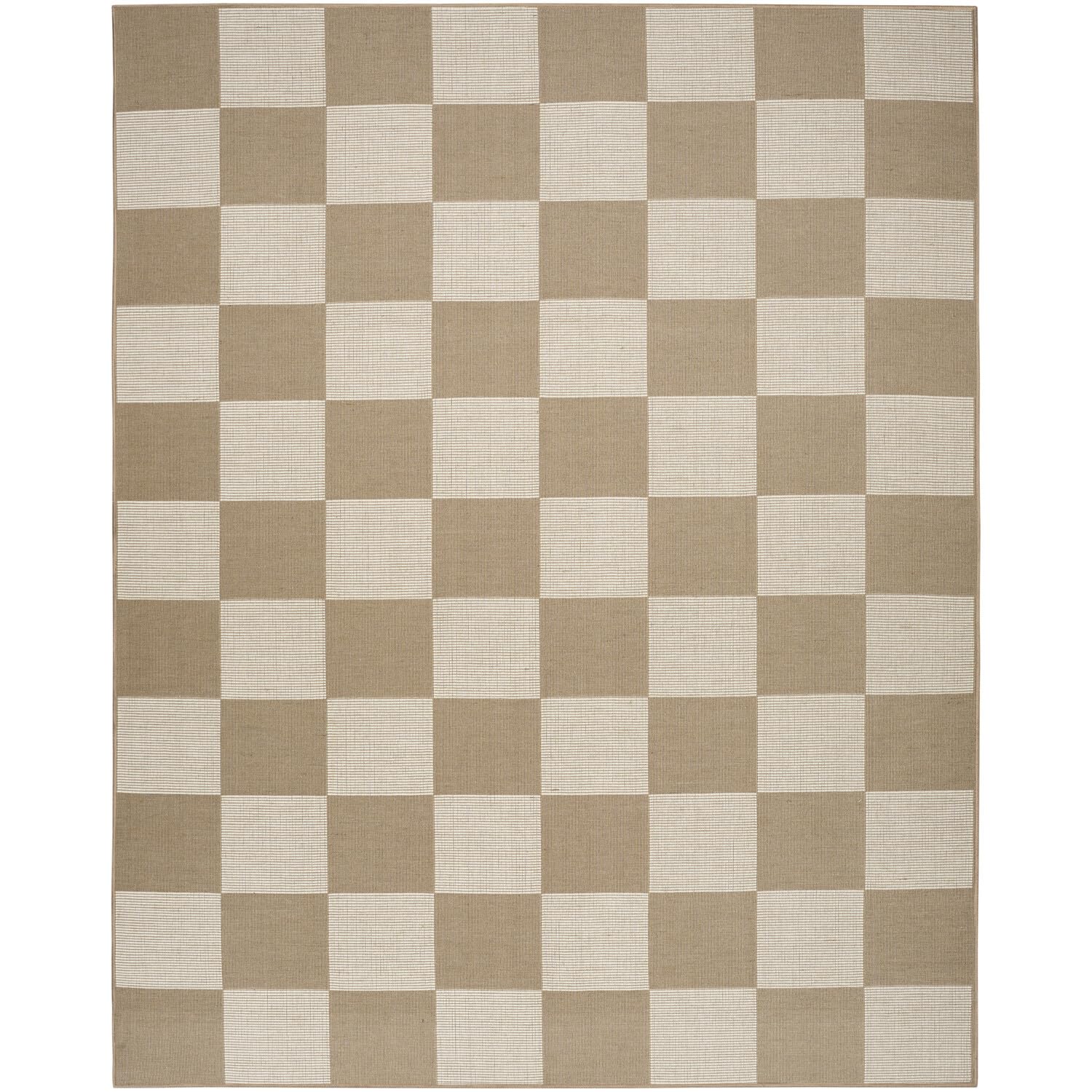 Nourison Home Washable Modern Jute Contemporary Natural Ivory 7'10" x 9'10" Area Rug, Easy Cleaning, Non Shedding, Bed Room, Living Room, Dining Room, Kitchen (8x10)