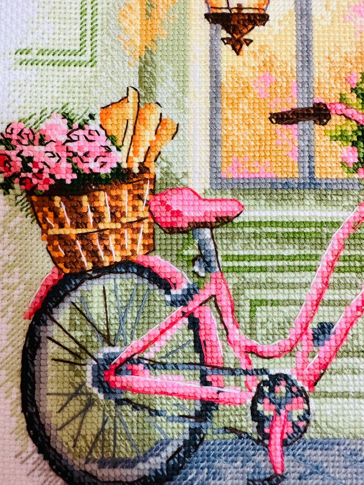 RIOLIS - Un viaggio floreale 2089, Punto croce 21x30, Punto croce kit da ricamare, Disegni da ricamare, Embroidery kit, Kit ricamo punto croce