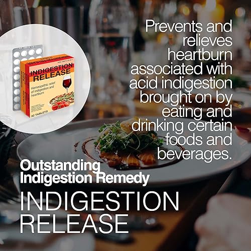Miniatura 3 de Miers Lab - Cápsulas de alivio de la indigestión comprimidos homeopáticos para aliviar la acidez estomacal, seguras y efectivas, acción rápida, 32