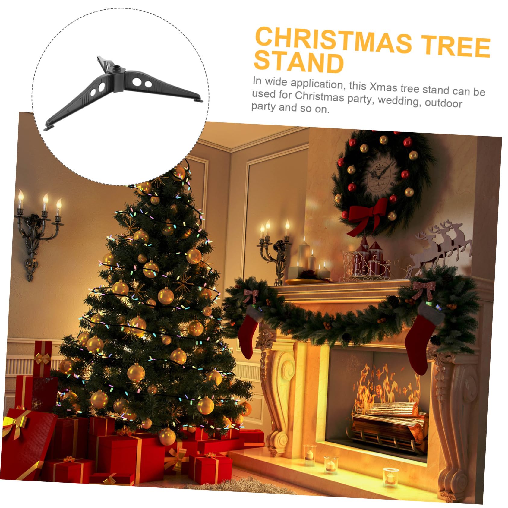 NOLITOY Christmas Tree Stand Xmas Tree Base Stand Plastic Xmas Tree Bracket Xmas Tree Stand Xmas Tree Supplies Christmas Tree Base Stand Home Xmas Tree Rack Xmas Tree Holder