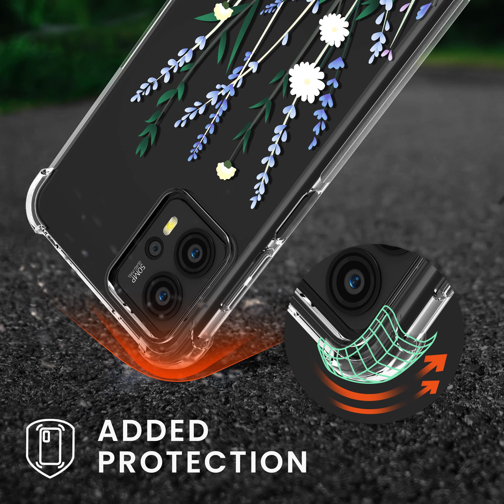 Coque Téléphone Motorola G24 Coque Pour Motorola Moto G24 / G04 - Housse Etui Silicone Gel Fine Film Ecran Transparent Tpu Htdmobiles Coque Motorola G24