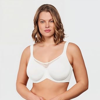 Soft Cloud Minimizer Bra - Seamless, Full Coverage Underwire Bra for Women