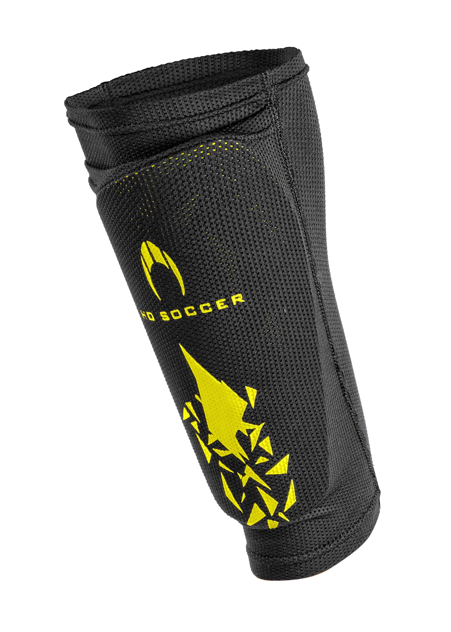 Ho Soccer Rebel Parastinco con Calzino con Tasca Traspirante e Flessibile, Resistente, Arancione/Nero, XS