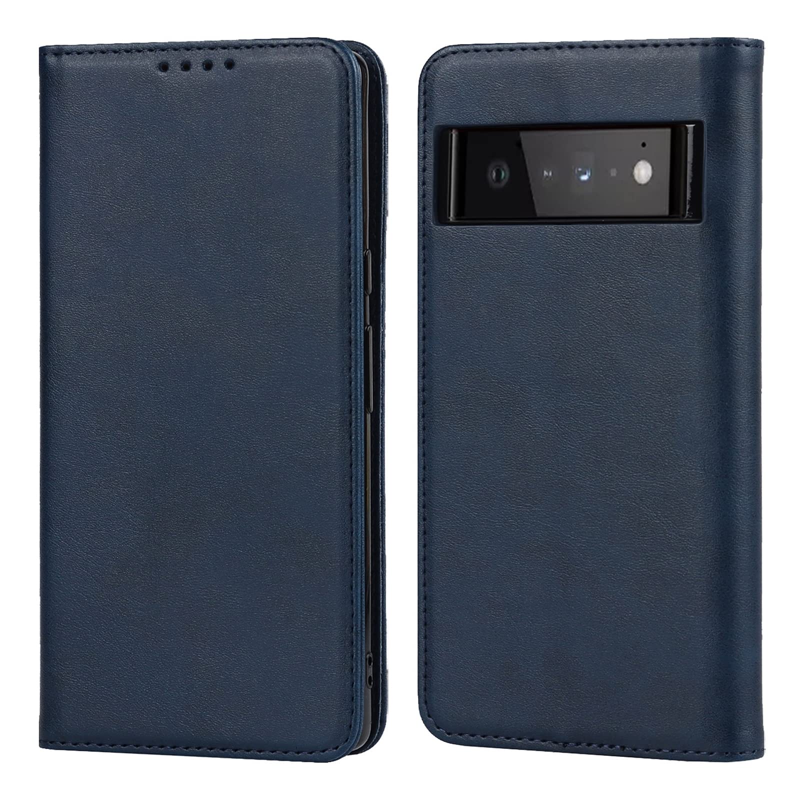 BRAND SET Cover per Google Pixel 6 Pro Custodia Cellulare Ultra Sottile in PC, Custodia Rigida Opaca Ultrasottile Anti-impronta Case per Google Pixel 6 Pro-Blu