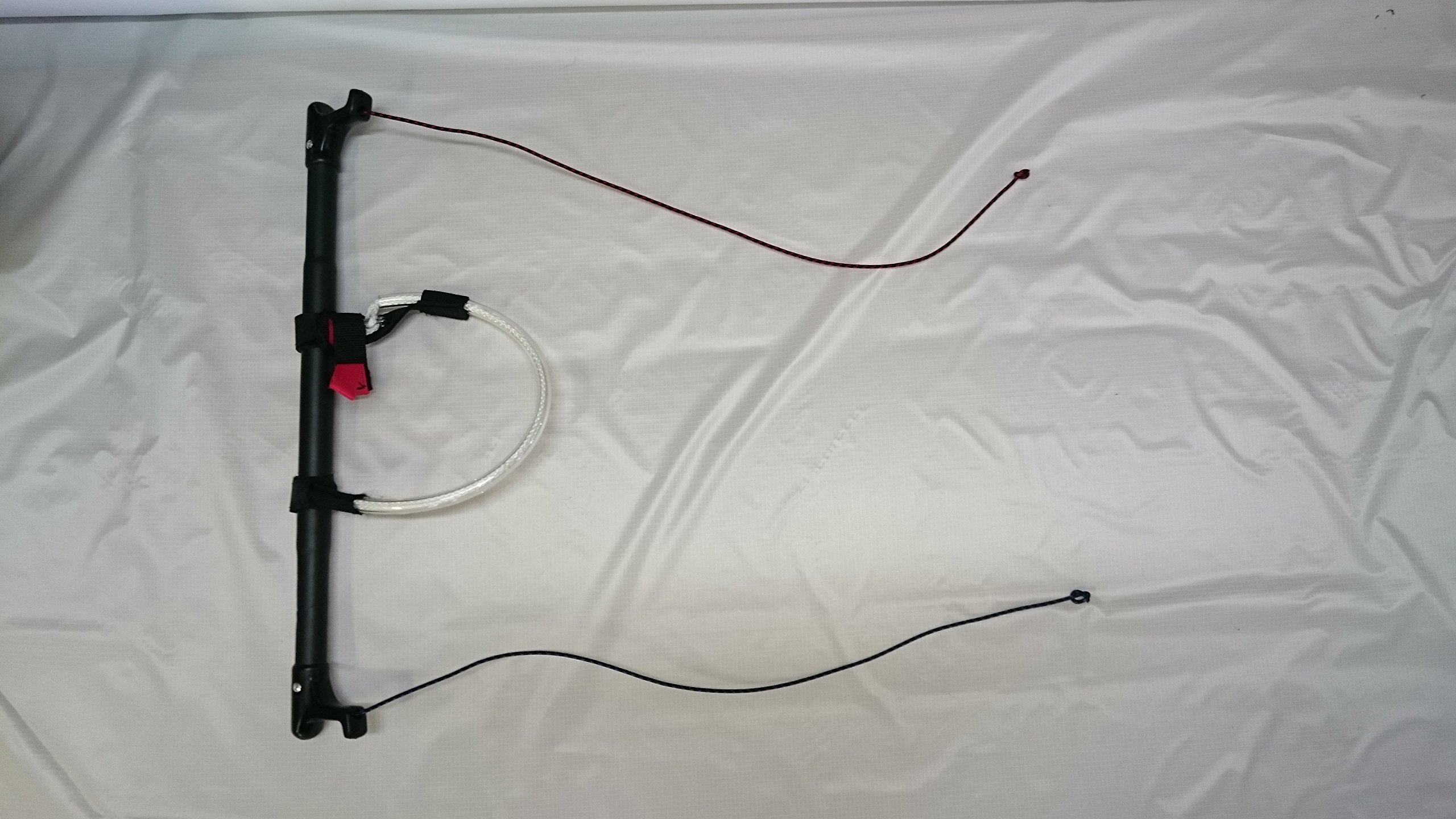 Wolkenstürmer® Kite Trapez Accessori Harness Fix Line senza manubrio per volare con tappetino sterzo – Lampade trapezoidali – Quick Release Landkite