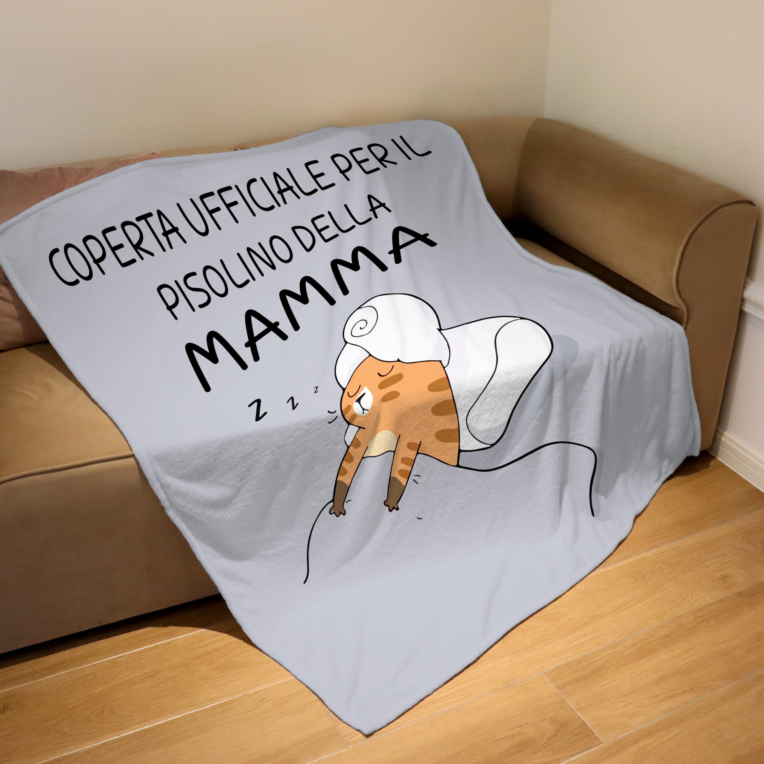 Merclix Festa Della Mamma Idee Regalo Flanella Coperta 130x150cm Regalo Mamma Compleanno Regali Natale Donna Divertente