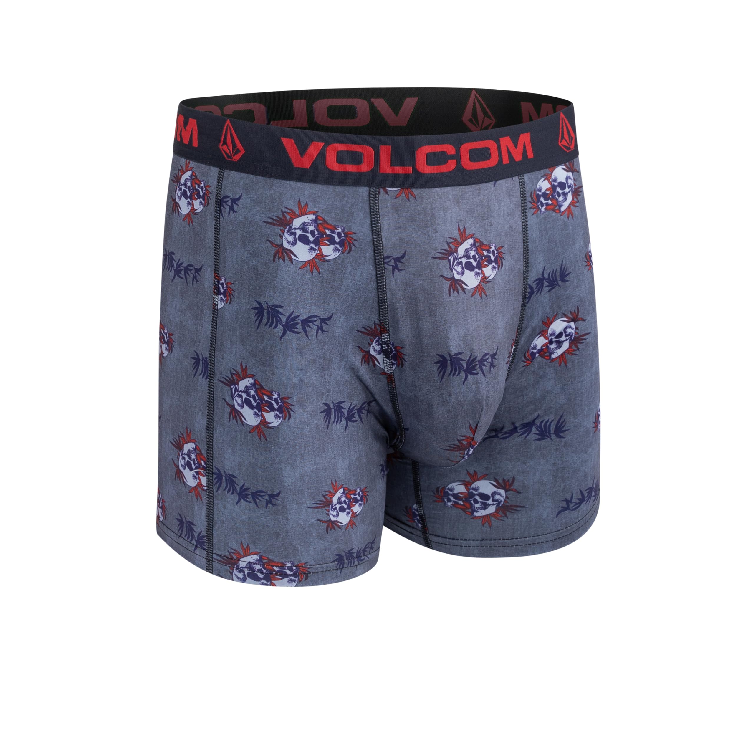Volcom - Calzoncillos de poliéster y Elastano para Hombre (4 Unidades)