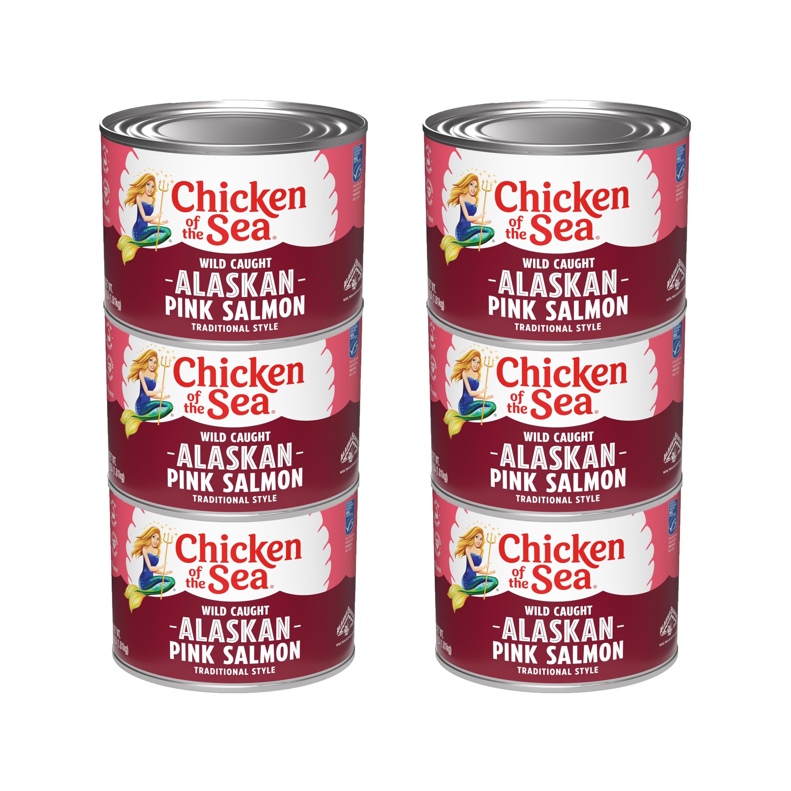 Amazon.com: Chicken of the Sea Traditional Style Alaskan Pink
