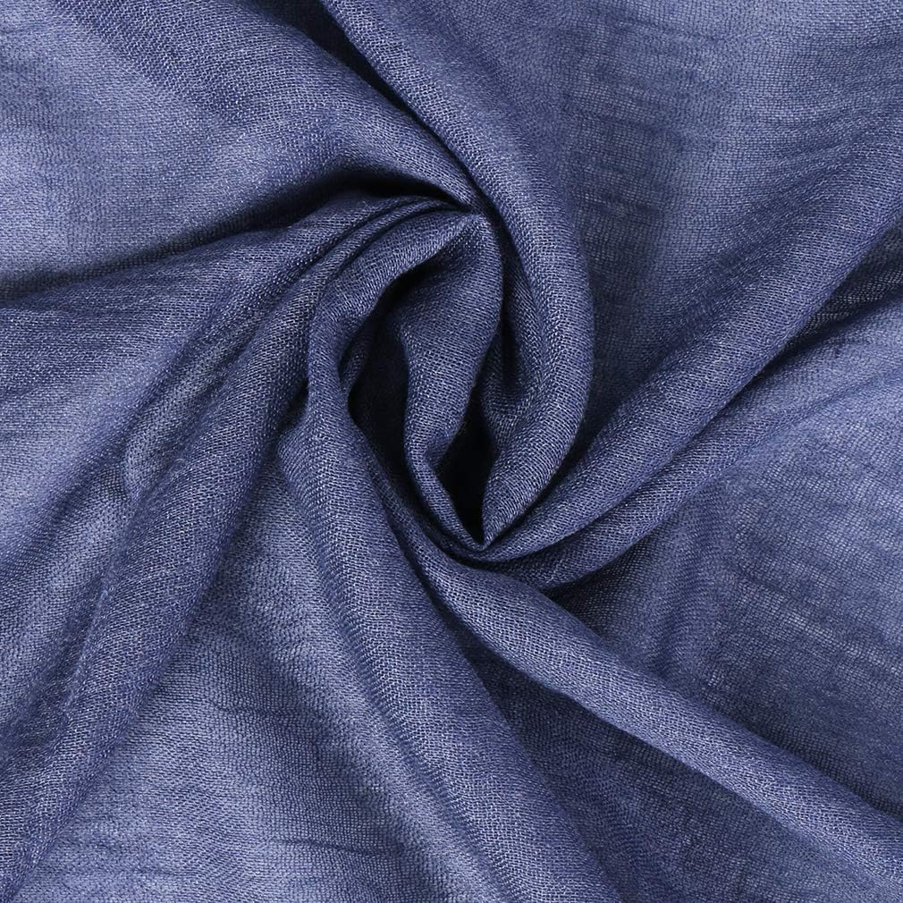 LMVERNA Women Summer Scarf Large Long Line Beach Shawl Lightweight with Fringed Headscarf Gauze Shawl and Wrap - Image 7