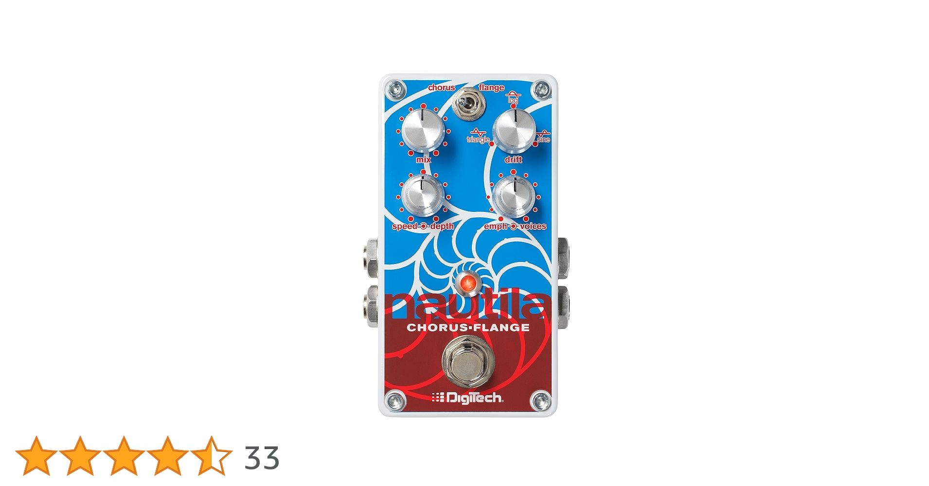 DigiTech Nautila コーラス・フランジ DigiTech Nautila コーラス・フランジ コーラス/フランジャー
