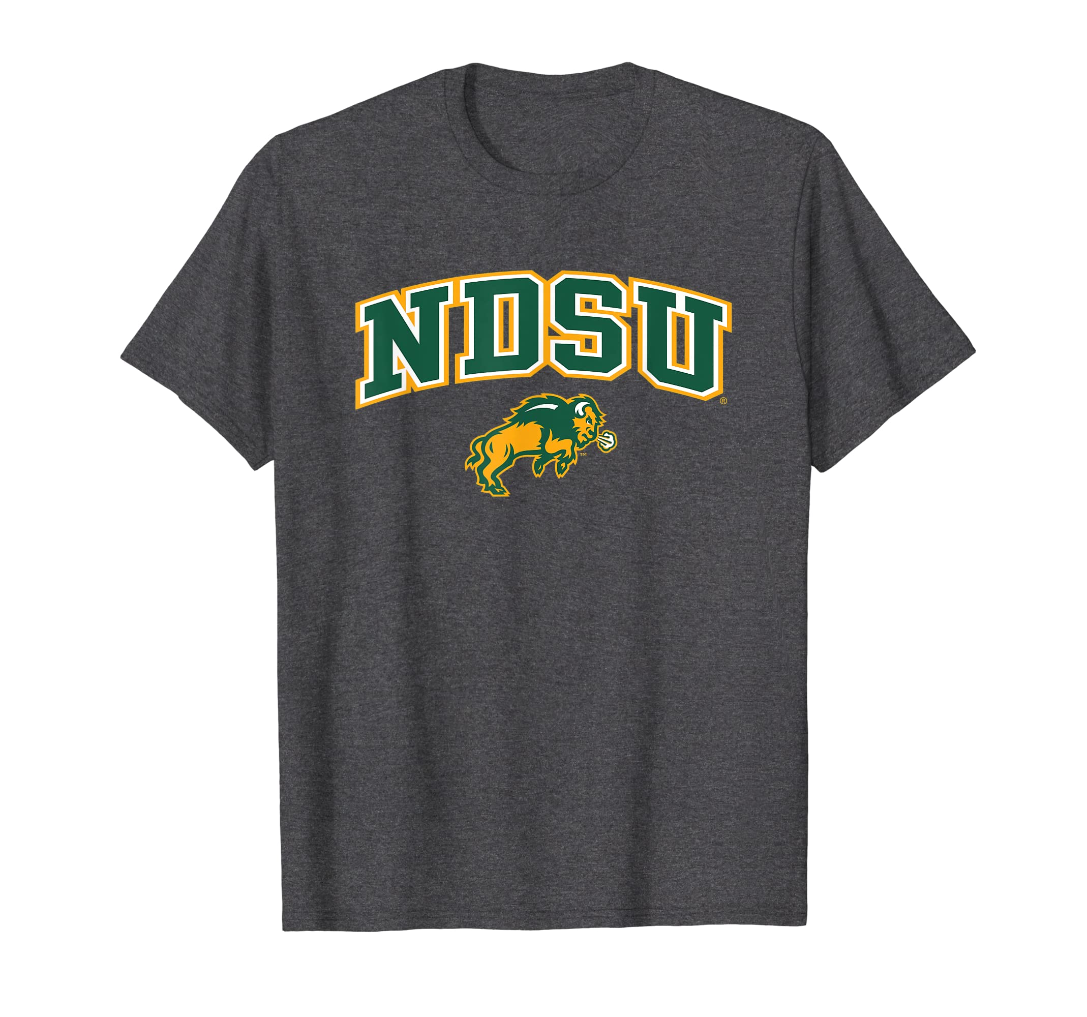 Elite AuthenticsNorth Dakota State Bison Arch Over Dark Heather T-Shirt