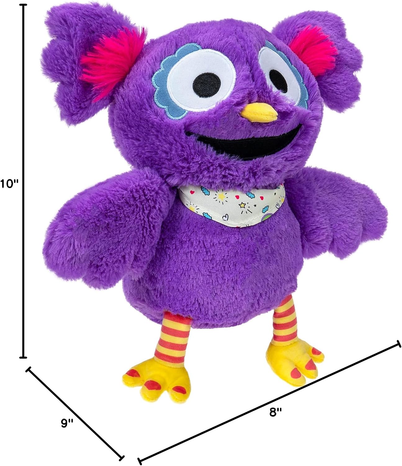 Blippi Treehouse Scratch The Owl Plush - 10-Inch Scratch The Owl Plush - Toys for Kids and Preschoolers - Amazon Exclusive