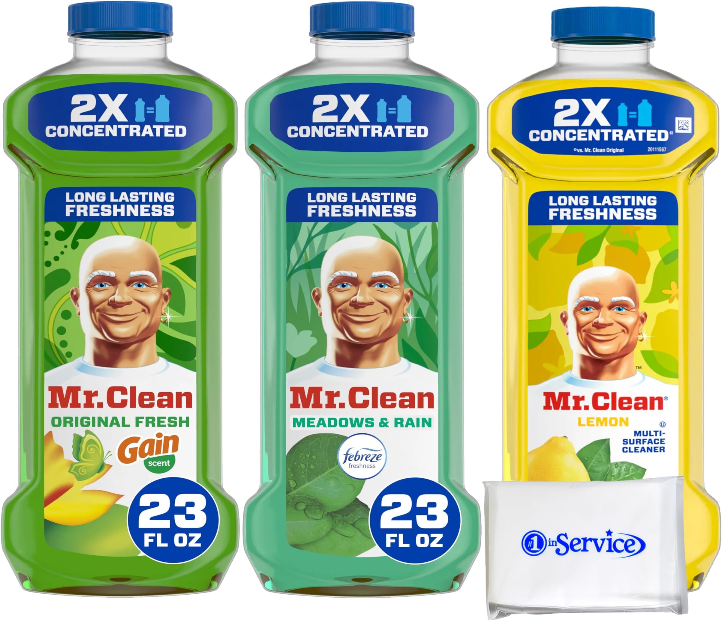 Mr. Clean All Purpose MultiSurface Pet Liquid Cleaner with Febreze Odor Defense