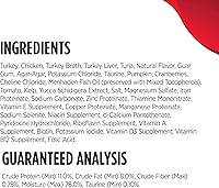 Vista 5 de Nulo Paté de Pavo y Pollo Receta Comida Húmeda enlatada para Gatos, 5.5 Onzas (Paquete de 24)