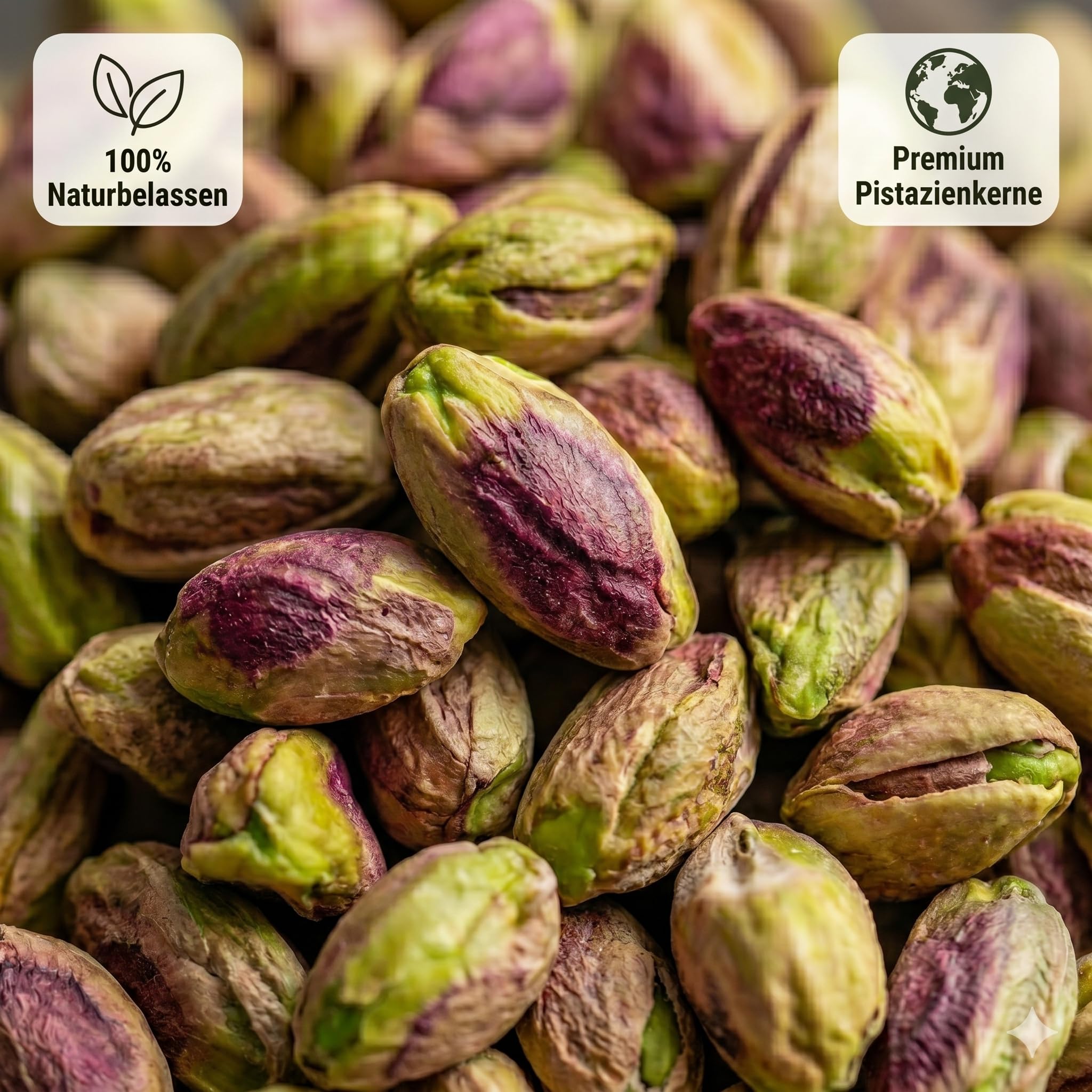 SIVIFOOD® Premium Pistazienkerne geschält [1kg] – Naturbelassene Pistazien ohne Schale in Premium Qualität – Ungesalzene & Ungeröstete Pistazienkerne – Vegan & vielseitig zum Backen, Kochen & Snacken