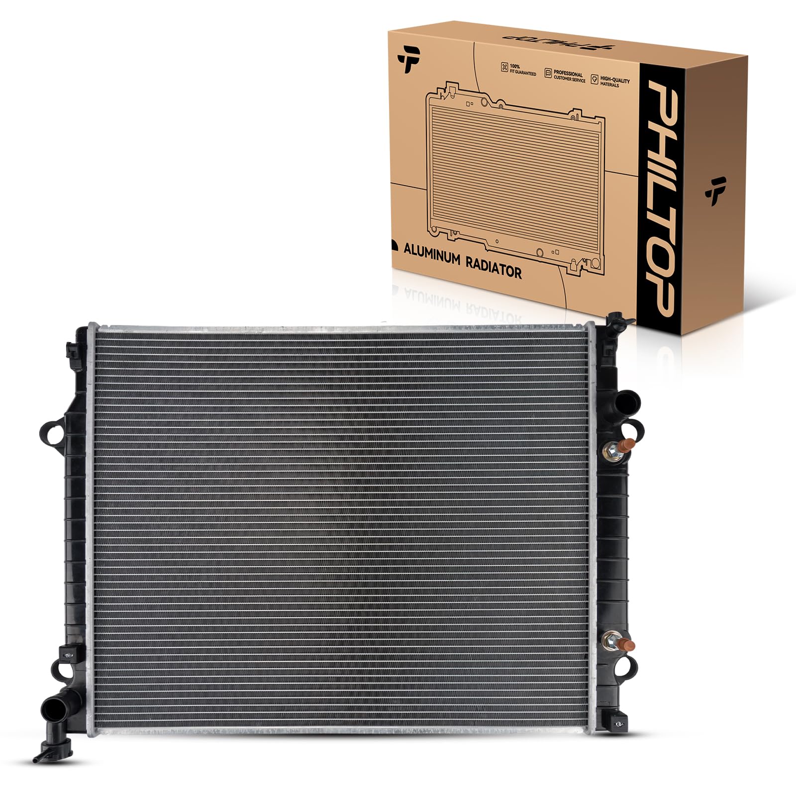 PHILTOP Replacement Car Radiator for 2005-2015 Tacoma CU2802