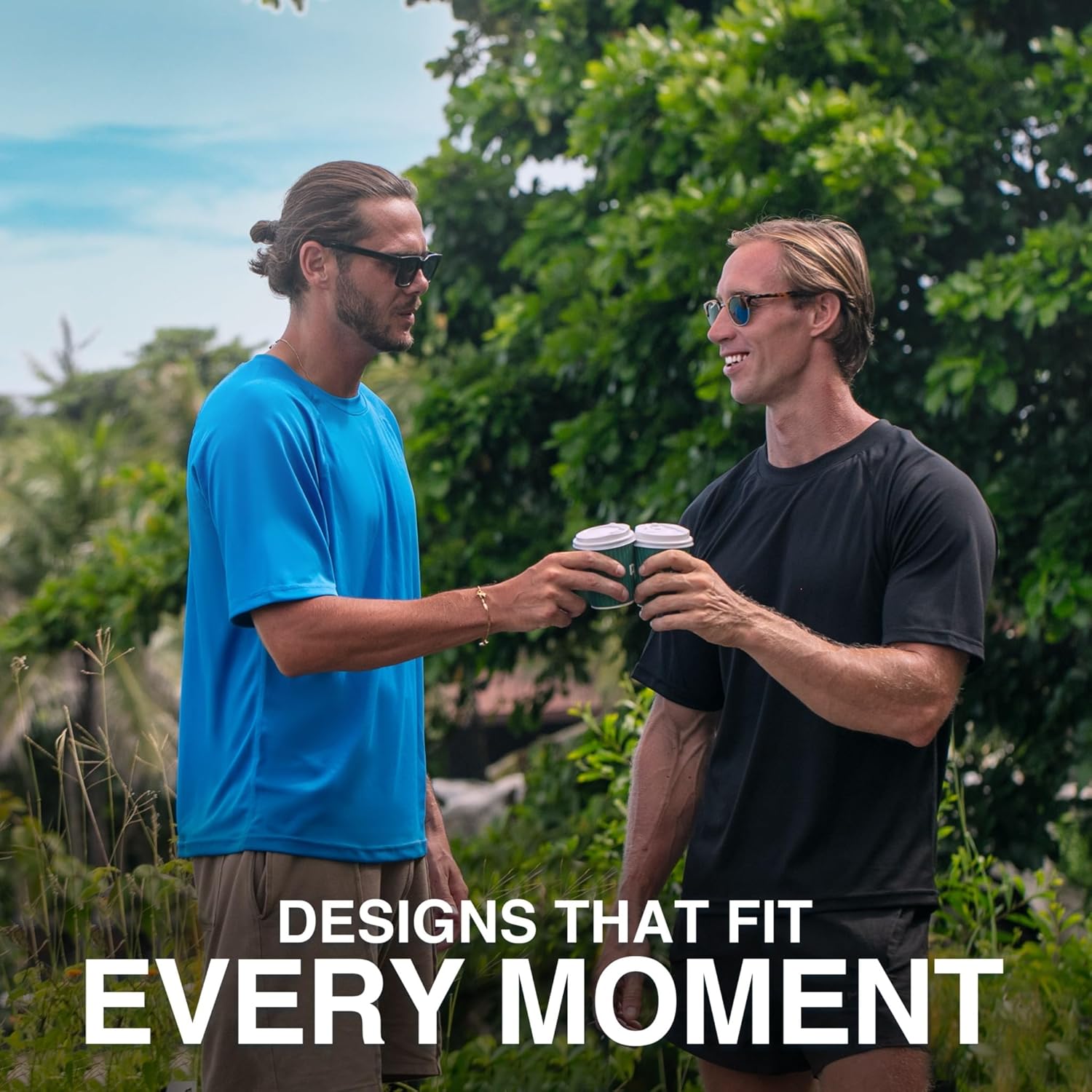 Kanu Surf Mens Short Sleeve UPF 50 Swim Shirt Rash Guard Sun Shirt (Regular & Extended Sizes) - Image 6