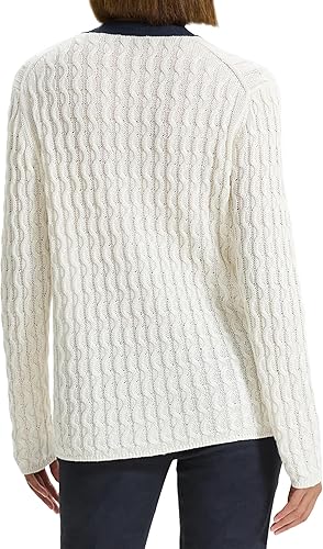 Amazon | Theory レディース ケーブルカーディガン, ボーン