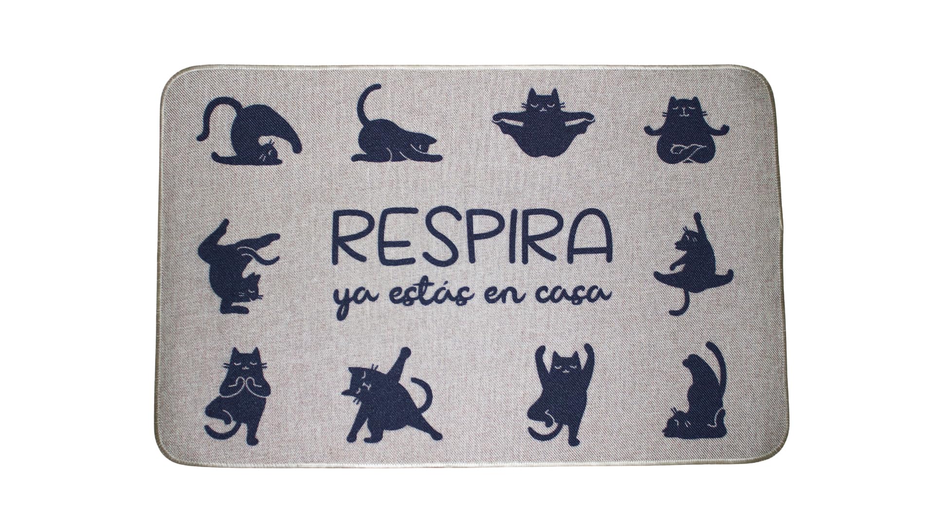 hola-world. Original Door Mat for Entrance and Interior Door (Kitchen, Bedroom, Living Room