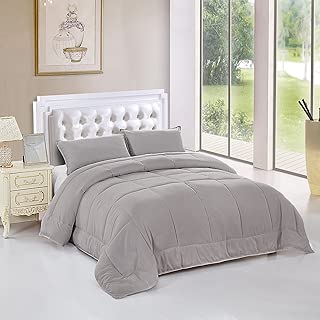 Best Plain Grey Comforter Queen Of 2020 Top Rated Reviewed