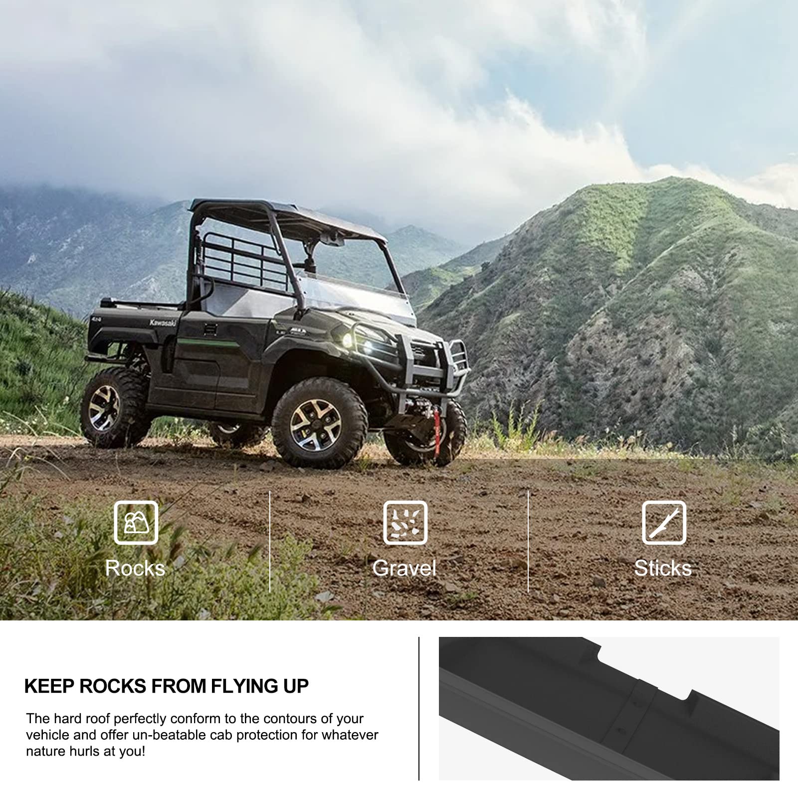 Amazon.com: KIWI MASTER Hard Roof Top for 1990-2025 Kawasaki