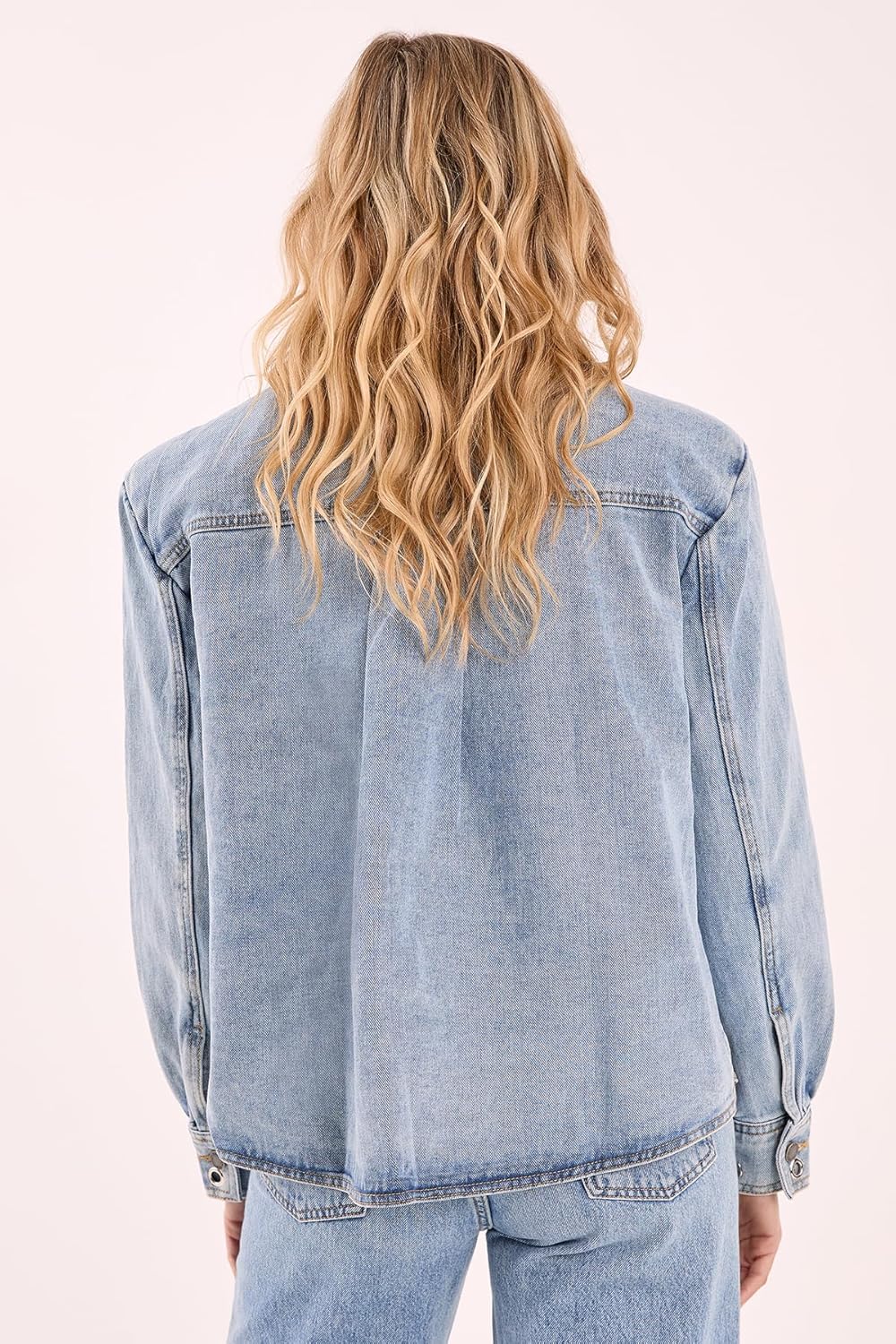Nasty Gal Women's Eyelet Detail Denim Jacket