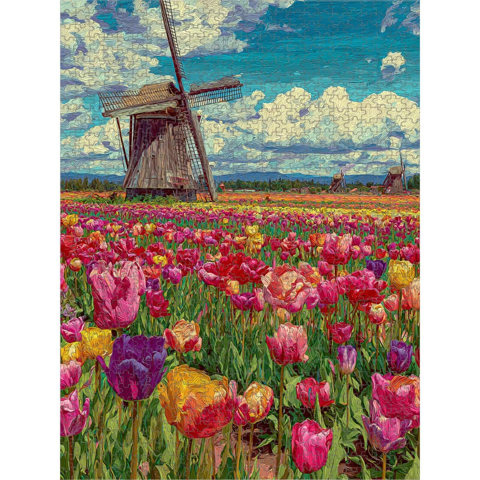 3000 Pezzi Puzzle Adulti Flowerano & Paesaggio Decorazione Murale 1T#1345 | Puzzle in Legno, Tagliati con Precisione, Inchiostro dai Colori Vivaci, Hobby Statico, Decorazione per Casa, Regalo, 87x111cm