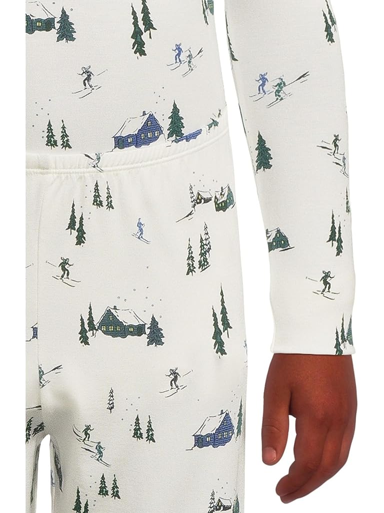 White Eberjey Gisele Printed - The Night Time Set (Toddler/Little Kid/Big Kid)