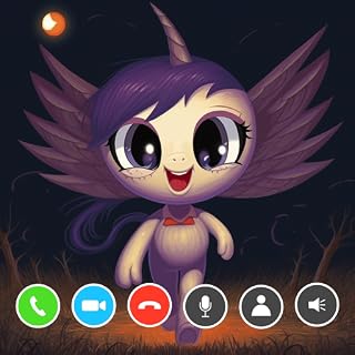 Scary Angel Fake Video Call - Audio Call with Scary Unicorn Live Chat