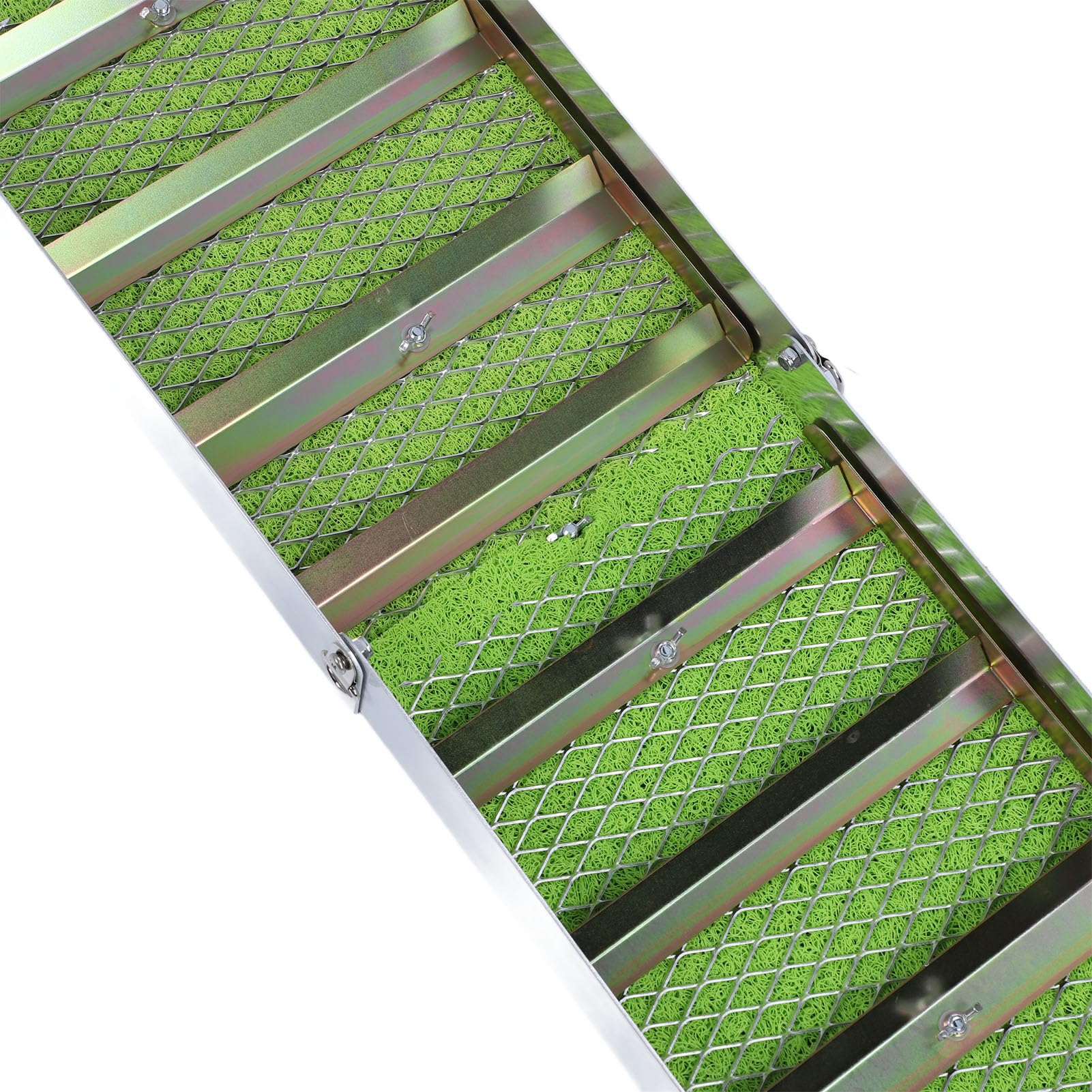 Dpofirs Equipo de Prospección de Oro Compacto de 49,6 Pulgadas para Dragado de Lavado de Oro Caja de Eslora para Minería de Oro, Caja de Eslora de Oro, Caja de Eslora Plegable de