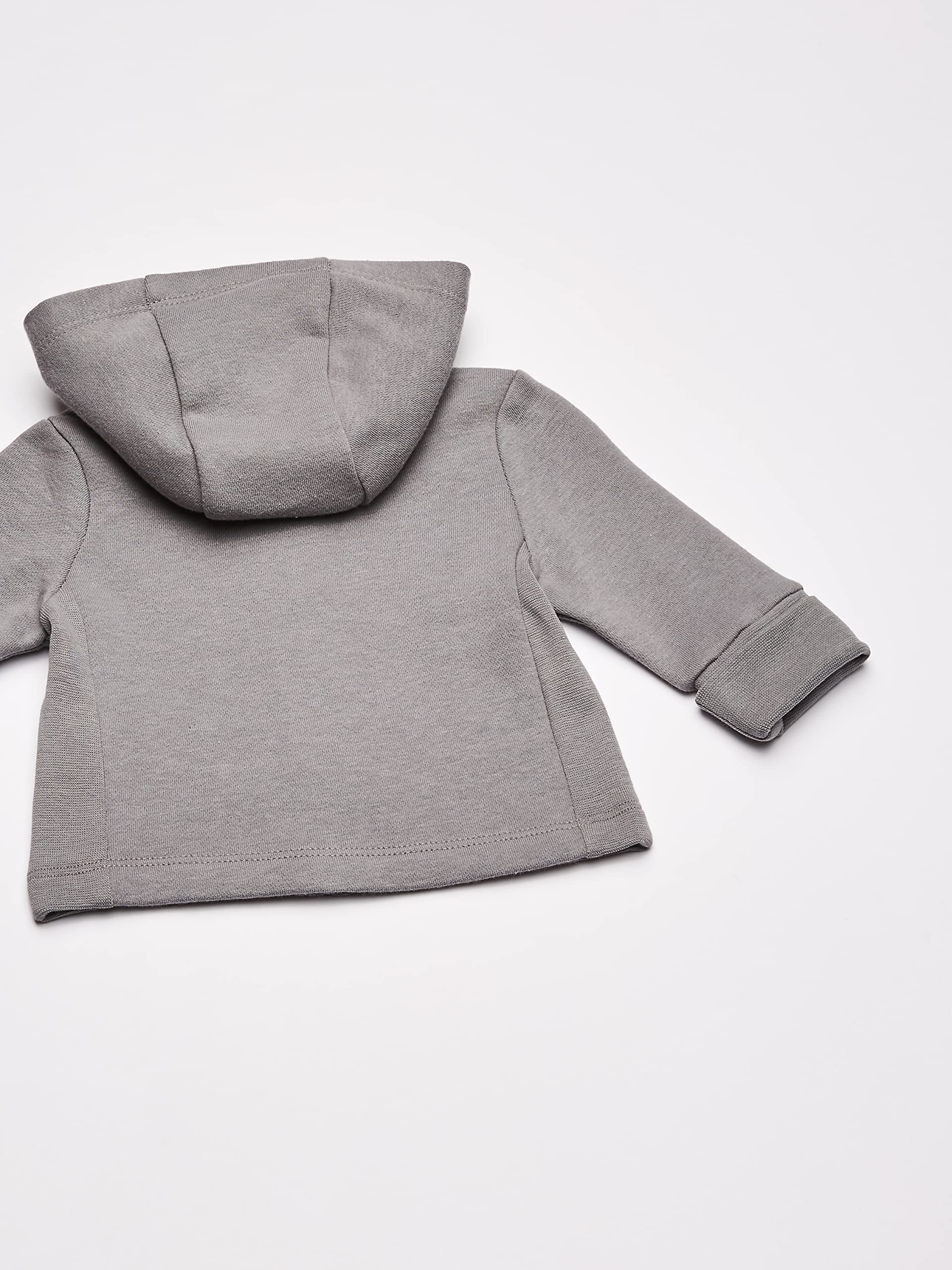Hanes Sudadera con capucha para bebés y niñas, con cremallera, forro polar suave con cremallera para niños y niñas