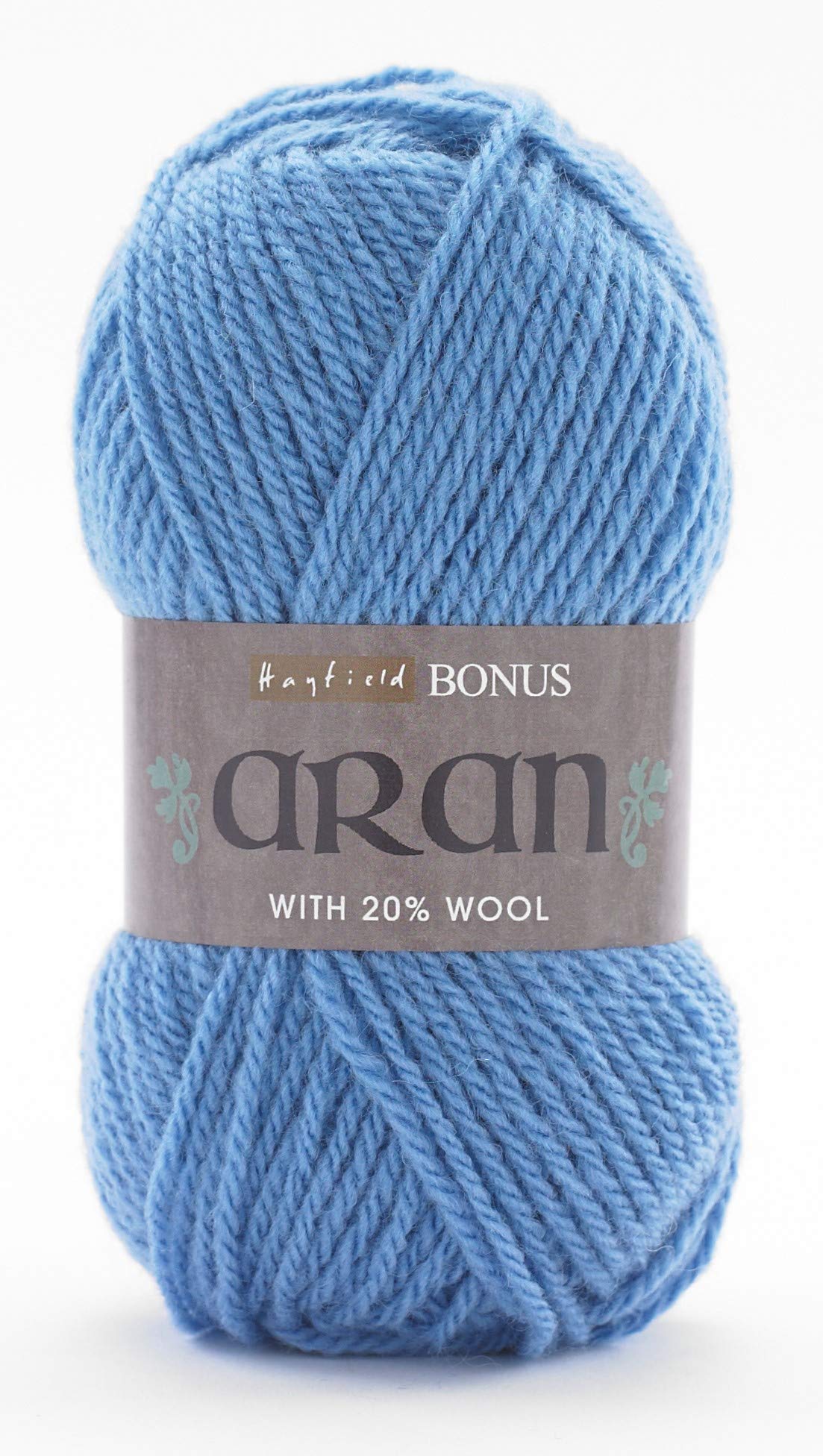 Sirdar Hayfield Bonus Aran with Wool, Something Blue (650), 400g