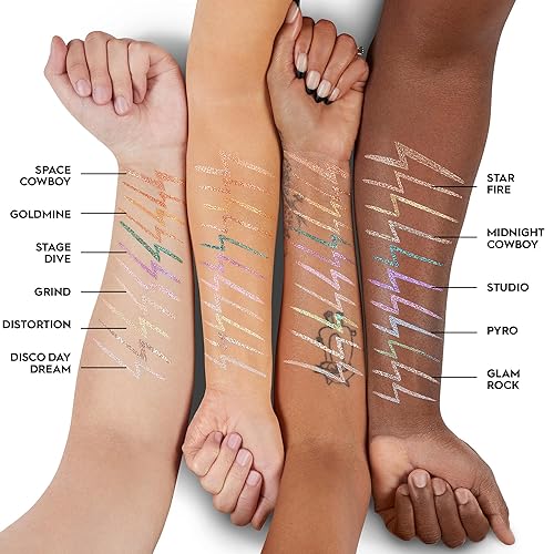 Miniatura 7 de URBAN DECAY Moondust - Delineador de ojos líquido con purpurina  Forro brillante de larga duración y cobertura de sombra de ojos  Fórmula a base de