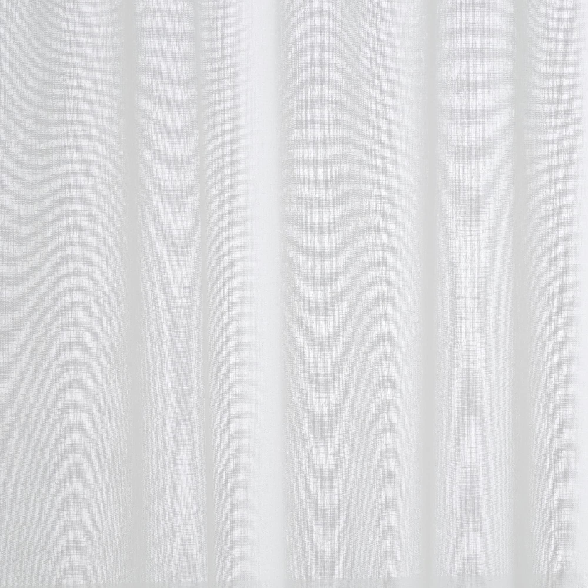 Drift Home, Single Net Curtain for Windows W55 x L48" (140 x 122cm), Voile Curtain for Bedroom/Living Room - Image 2