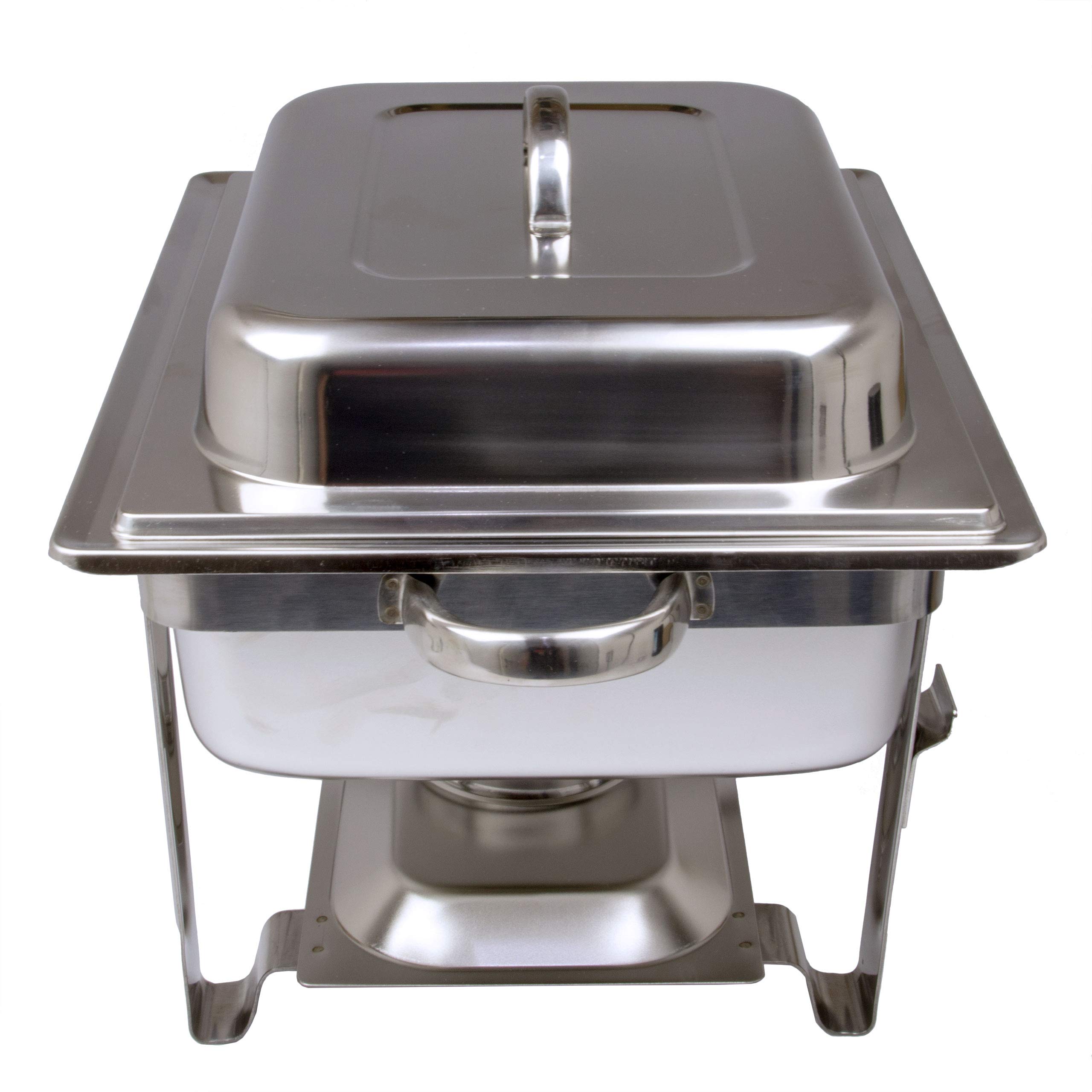 Edelstahl Speisenwärmer 1/2 Warmhaltebehälter Chafing Dish 4,0 Liter