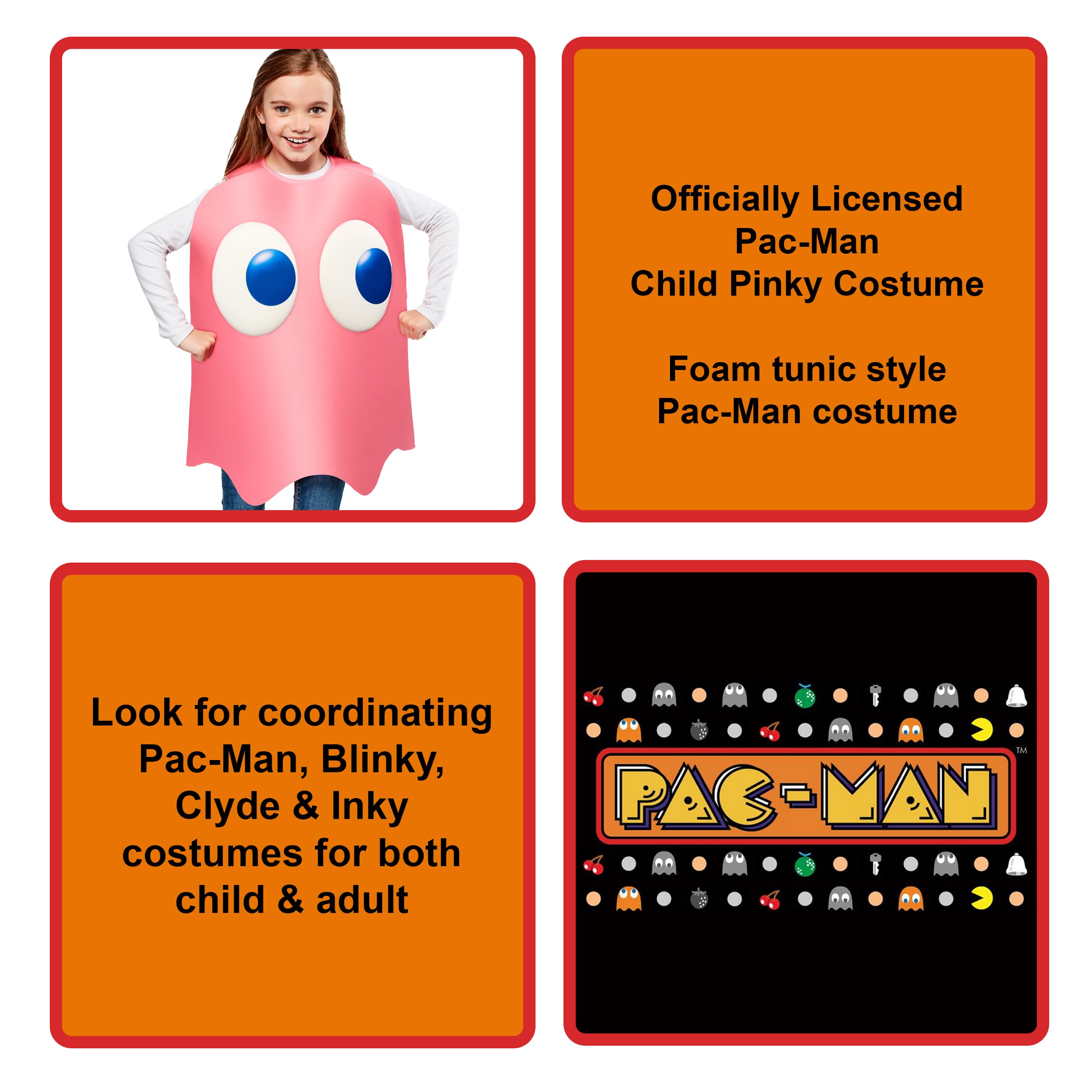 Rubie's Pac-man - Costume da bambino in schiuma