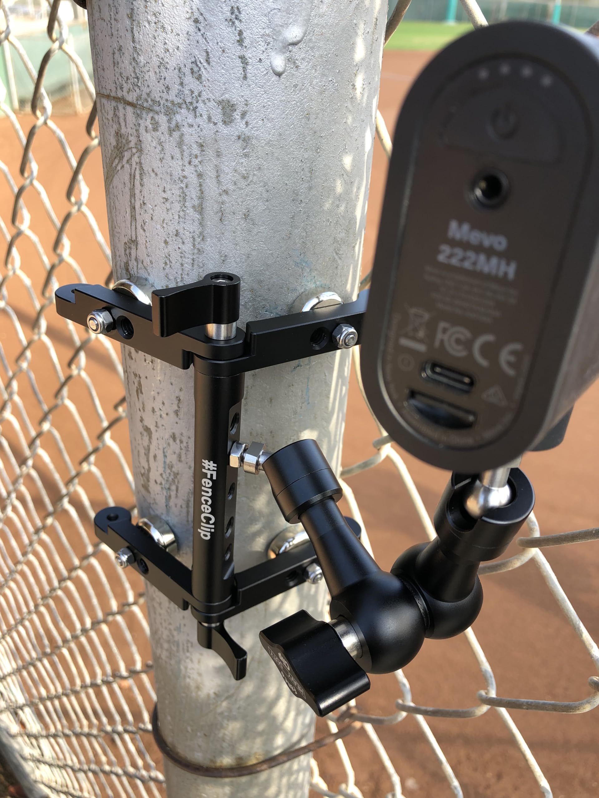 Amazon.com: FenceClip Post Mount (1/4-20 (Mvo)) : Electronics