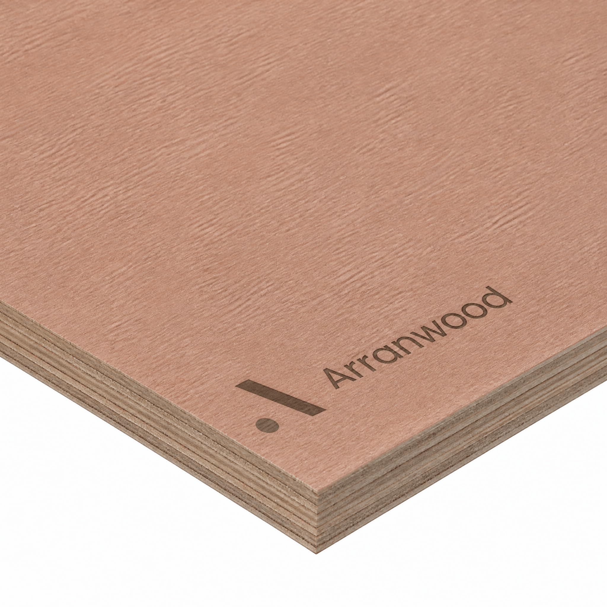 18mm Marine Plywood Far Eastern BS1088 610mm x 305mm (2ft x 1ft)