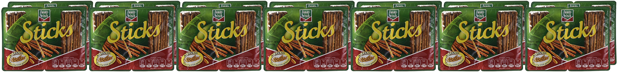 funny-frisch Sticks Salzstangen 10x200g