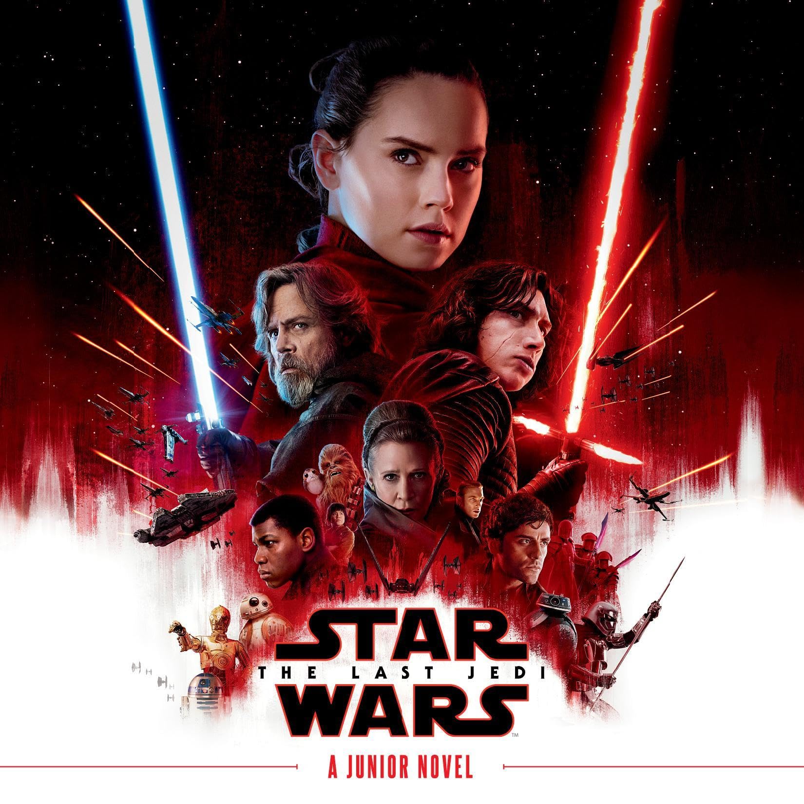 Cover art for Star Wars: The Last Jedi Junior Novel
