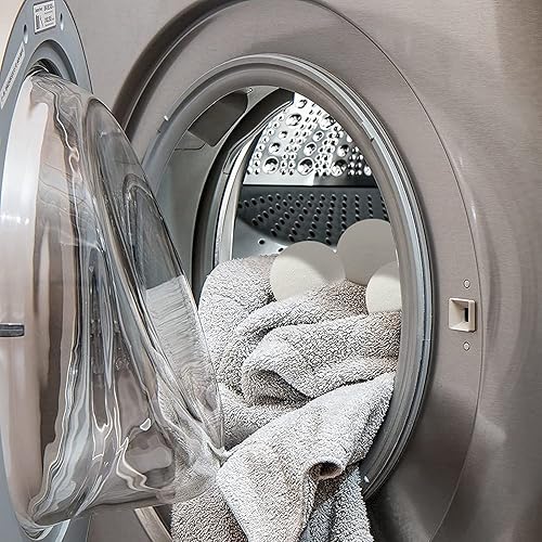 Miniatura 6 de Wool Dryer Balls 6 Pack Laundry Dryer Balls Reusable and Handmade 100 Organic New Wool Natural Fabric Softener Dryer Sheets Alternative and Reduce