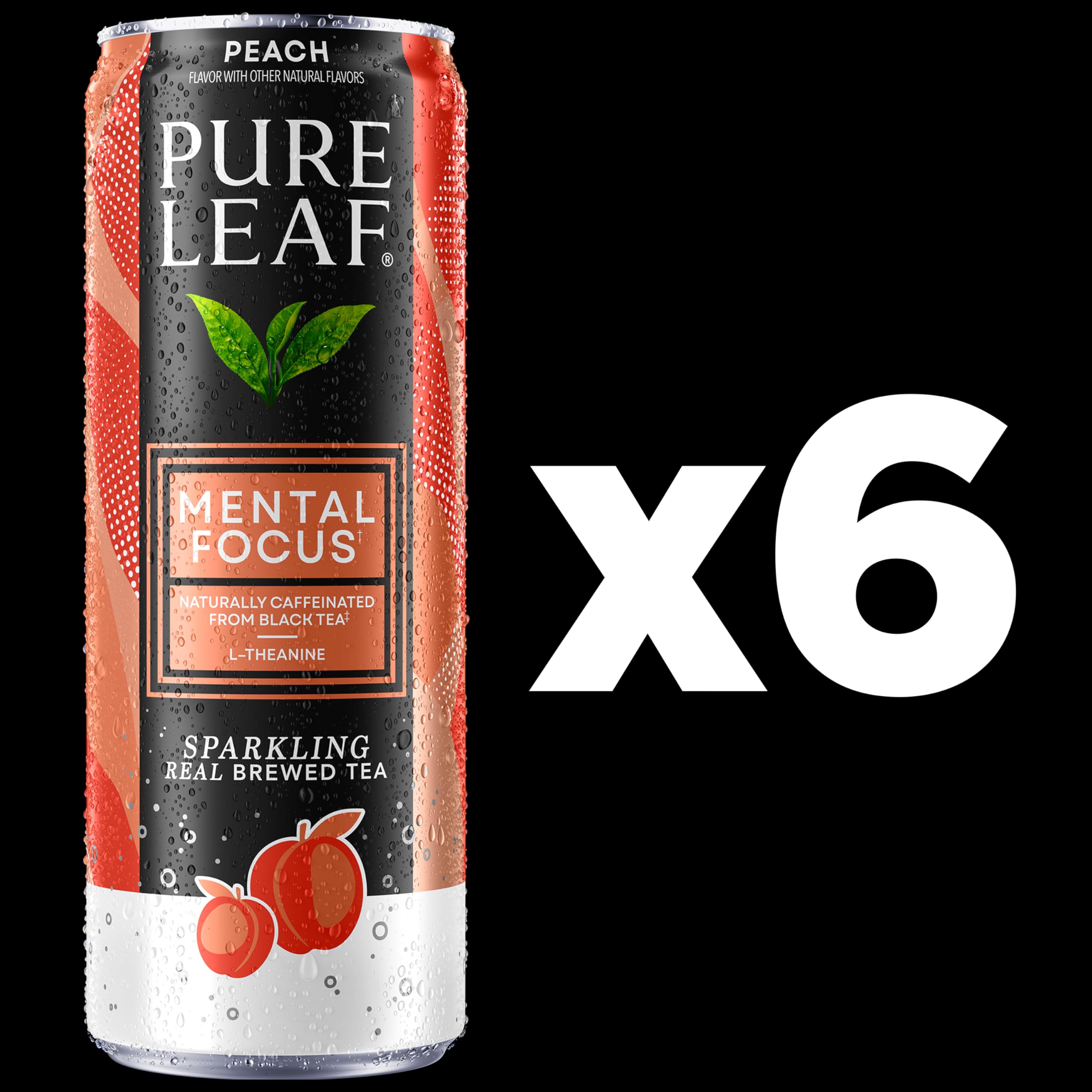 Amazon.com : Pure Leaf Mental Focus Sparkling Real Brewed Iced Tea